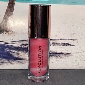 Makeup Revolution Ceramide Lip Swirl Soft Pink Lip Gloss Hydrating